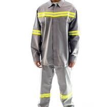 Conjunto Calca E Camisa Brim Faixa Refletiva Manga Longa Conjunto Calca E Camisa Brim Faixa Refletiva Manga Longa