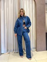 Conjunto Calça e Camisa Jeans