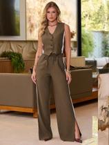 Conjunto Calça e Colete Moderno Empório Pit Bull Ref. 89484 Conjunto Calça e Colete Moderno Empório Pit Bull Ref. 89484