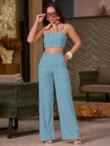 Conjunto Calça e Cropped Sofisticado Empório Pit Bull 91132