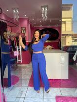 Conjunto calça e Cropped