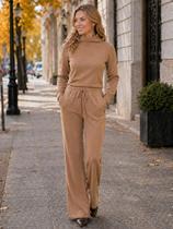 Conjunto Calça e Cropped Veludo 9124461