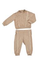 Conjunto Calça Infantil Manga Longa Nude Ok Pakita Conjunto Calça Infantil Manga Longa Nude Ok Pakita