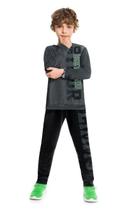 Conjunto Calca Infantil Masculina Manga Longa 207510 Kyly