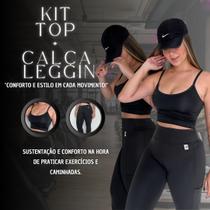 Conjunto Calça Legging e Top Suplex Fitiness - Fits Life