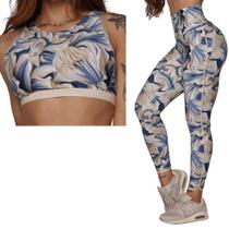 Conjunto Calca Legging Live Savant + Top Moving Fitness Conjunto Calca Legging Live Savant + Top Moving Fitness