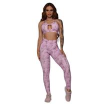 Conjunto Calca Legging Vibe Nyra + Top Moving Fitness Conjunto Calca Legging Vibe Nyra + Top Moving Fitness