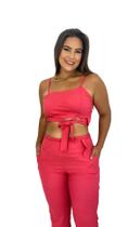 Conjunto calça linho yarina