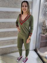 Conjunto calca Liz moletinhos leve Conjunto calca Liz moletinhos leve