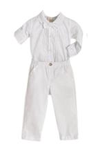 Conjunto Calça Social Batiazado Bebe Menino Anjos Baby