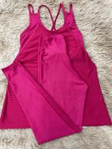 Conjunto Calça + Top com Regata Pink