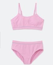 Conjunto calcinha e sutiã infantil juvenil Conjunto calcinha e sutiã infantil juvenil