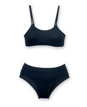 Conjunto Calcinha e Sutia Ultralev Aninha Demillus Infantil 60360 - Conjunto Calcinha e Sutia Ultralev Aninha Demillus Infantil 60360 -
