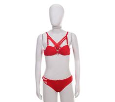 Conjunto calcinha e sutia vermelho tamanho único P ao GG Conjunto calcinha e sutia vermelho tamanho único P ao GG