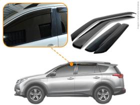 Conjunto Calha De Chuva Toyota Rav4 13/18 4 Portas