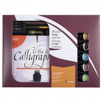 Conjunto Caligrafia Brause Discovery Box