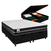 Conjunto Cama Box Bau Casal + Colchão Bogota Inducol Conjunto Cama Box Bau Casal + Colchão Bogota Inducol