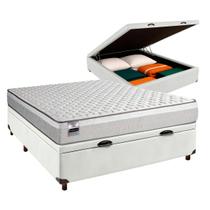 Conjunto Cama Box Bau Casal + Colchão Hanover Inducol