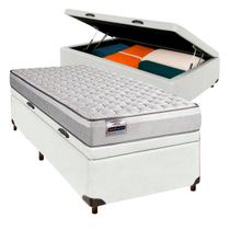 Conjunto Cama Box Bau Solteiro + Colchão Hanover Inducol