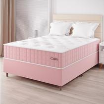 Conjunto Cama Box Casal Cairo Com Molas Ensacadas 138cmx188cmx67cm Yescasa Conjunto Cama Box Casal Cairo Com Molas Ensacadas 138cmx188cmx67cm Yescasa