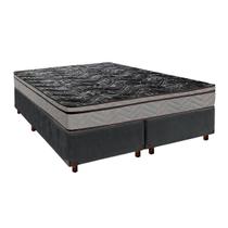 Conjunto Cama Box Casal + Colchão Conforto Paropas