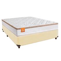 Conjunto Cama Box Casal + Colchão Isis Inducol