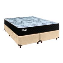 Conjunto Cama Box Casal + Colchão Life Gold Paropas Conjunto Cama Box Casal + Colchão Life Gold Paropas