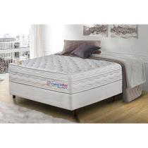 Conjunto Cama Box Casal Molas Ensacadas com Espuma Viscoelástico Cama inBox Wonderful 138x188x71