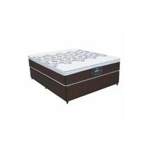 Conjunto Cama Box Casal New York 138x188cm Colchão Gazin