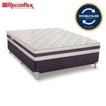CONJUNTO CAMA BOX CASAL RECONFLEX MAX SAÚDE PREMIUM ESPUMA D45 SELADO 188x138x58 CONJUNTO CAMA BOX CASAL RECONFLEX MAX SAÚDE PREMIUM ESPUMA D45 SELADO 188x138x58