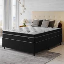 Conjunto Cama Box Casal Zoe Com Molas Ensacadas 138 x 188 x 65 Yescasa Conjunto Cama Box Casal Zoe Com Molas Ensacadas 138 x 188 x 65 Yescasa