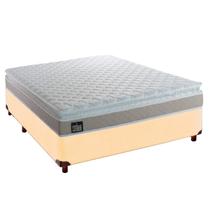 Conjunto Cama Box + Colchão Casal D33 Real Hellen Begetiza