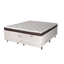Conjunto Cama Box+Colchão King Size Mola ENSACADA Privillege193x203x74cm Conjunto Cama Box+Colchão King Size Mola ENSACADA Privillege193x203x74cm