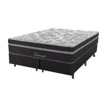 Conjunto Cama Box+ Colchão King Size MOLAS ENSACADAS Diamond193x203x71cm Conjunto Cama Box+ Colchão King Size MOLAS ENSACADAS Diamond193x203x71cm