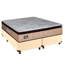 Conjunto Cama Box Com Colchão Queen D33 Luxe Hellen