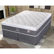 Conjunto cama box king general hiper soft - cristalflex