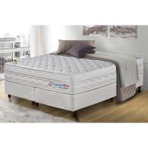 Conjunto Cama Box King Molas Ensacadas com Espuma Viscoelástico Cama inBox Wonderful 193x203x71