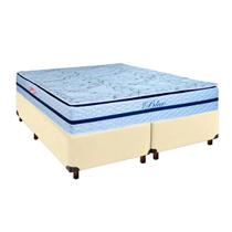 Conjunto Cama Box Queen + Colchão Blue Paropas Conjunto Cama Box Queen + Colchão Blue Paropas