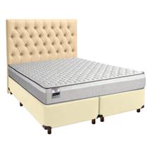Conjunto Cama Box Queen + Colchão Hanover Inducol