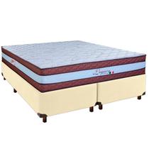 Conjunto Cama Box Queen + Colchão Legaccy Paropas Conjunto Cama Box Queen + Colchão Legaccy Paropas