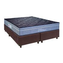 Conjunto Cama Box Queen + Colchão Petrus Paropas