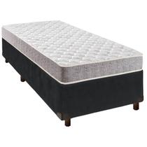 Conjunto Cama Box Solteiro + Colchão D33 Inducol