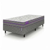 Conjunto Cama Box Solteiro Smartz: Colchão Ortovip D45 Firme EPS + Espuma D45kg/m³ + Base Box 88x188x55 Kupon Conjunto Cama Box Solteiro Smartz: Colchão Ortovip D45 Firme EPS + Espuma D45kg/m³ + Base Box 88x188x55 Kupon