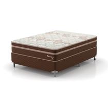 Conjunto Cama Casal Taurus 1,38x1,88x0,67 Montreal Marrom Conjunto Cama Casal Taurus 1,38x1,88x0,67 Montreal Marrom