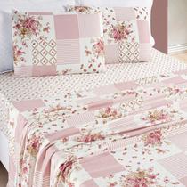 Conjunto Cama Queen Size Florença 04 Peças 200 Fios SuperMacio Conjunto Cama Queen Size Florença 04 Peças 200 Fios SuperMacio