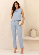 Conjunto Camila Marrant Azul Bebê