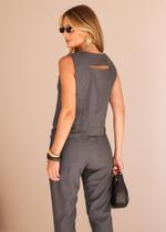 Conjunto Camila Marrant Cinza Conjunto Camila Marrant Cinza