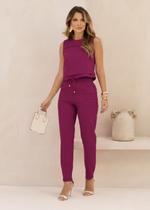 Conjunto Camila Marrant Fúcsia Cor:FúcsiaTamanho:P