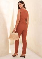 Conjunto Camila Marrant Marrom