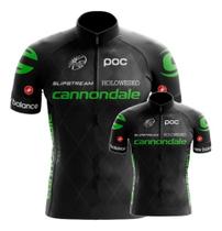 Conjunto Camisa Ciclismo Cannondale Pai E Filho Esportiva Uv Mtb